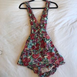 Zimmerman floral playsuit